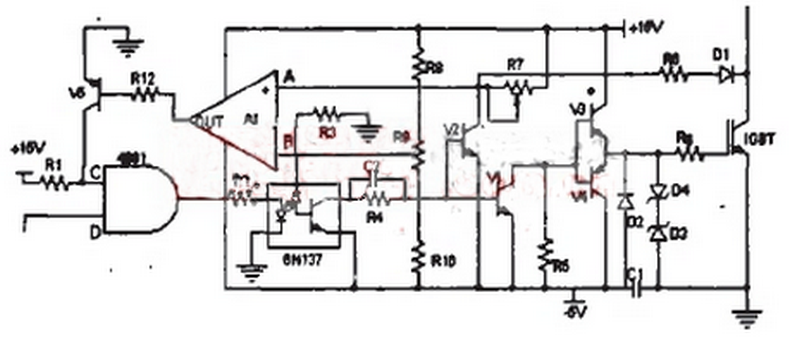 IGBT驱动电路图