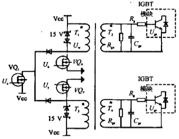 图1  IGBT驱动电路原理图
